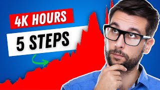 The Secrets to Achieving 4000 Hours of Watch Time || How to complete 4000 hours watch time?