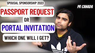 PASSPORT REQUEST OR PR PORTAL INVITATION, Who gets What? General Steps | PR Spouse Canada  2023|