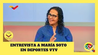 María Soto, presidenta del COV en Deportes VTV