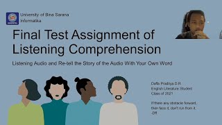 LISTENING COMPREHENSION FINAL PROJECT | DAFFA PRADITYA | ENGLISH LITERATURE STUDENT