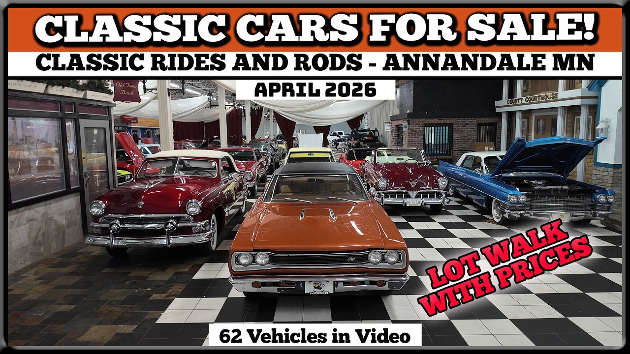 Classic Rides And Rods Lot Walk - Classic Rides and Rods - Classic Cars for Sale - Showroom ...