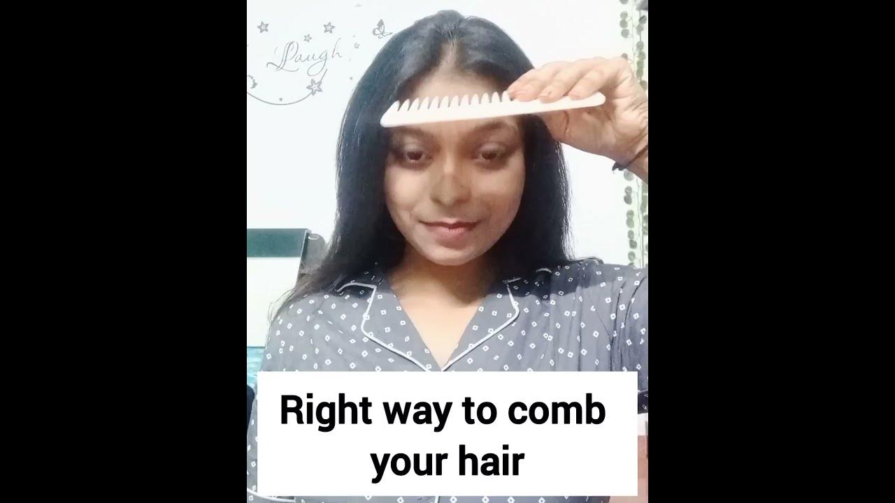  parting lines while combing ? try this hack #shortvideo #shortsvideo # ...