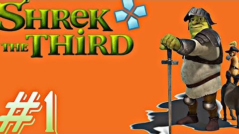 SHREK THE THIRD - GAMEPLAY WALKTHROUGH PART 1 (PSP)