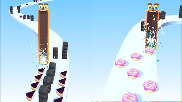 Stack Mouth 👄 🍔🍩🧁 GAME : All Levels Gameplay walkthrough Android, iOS NEW UPDATE