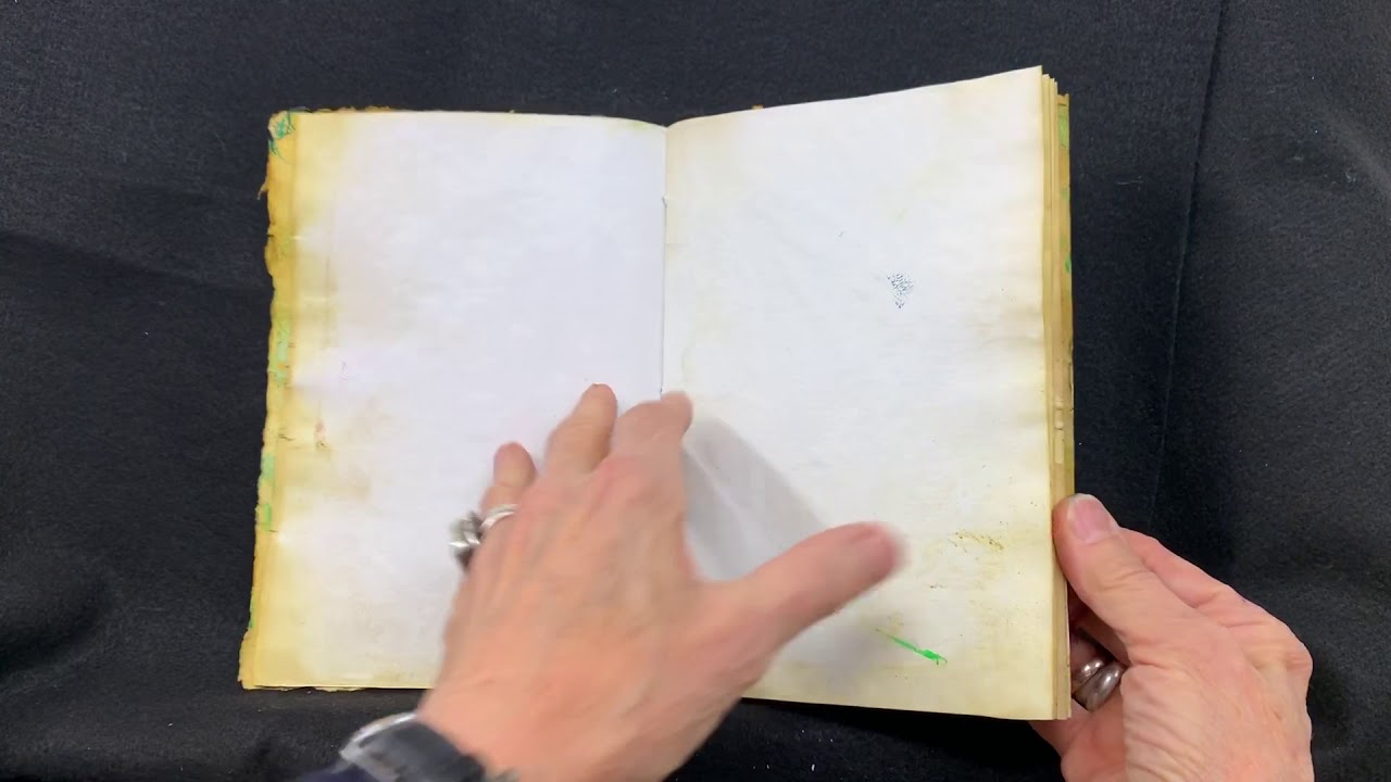 #11 illustrated blank journal - YouTube