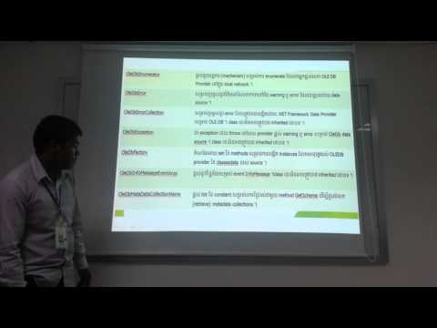 Advanced C# ADO.NET Group5 3 Using OleDB and SqlClient Presentation by Mr. Sun Phai