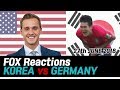 [한글자막] 한국 vs 독일 레전드 매치! 미국 폭스 채널 현지 반응ㅣKorea vs Germany FOX commentary