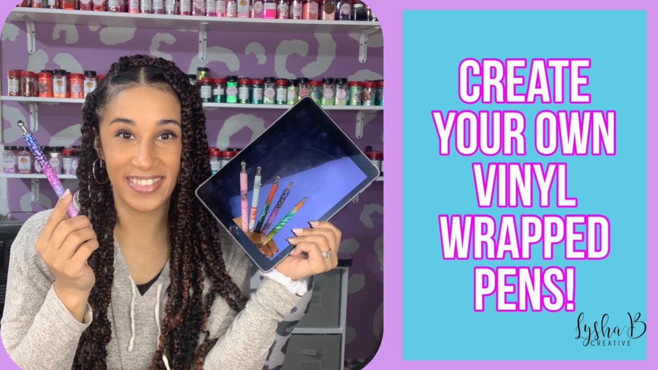 Make, print and apply your own pen wraps! - YouTube