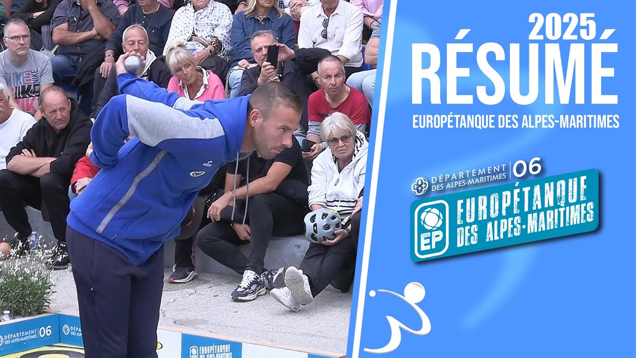 Miniature : Carreaux, points de génie et beaux duels à l’Europétanque des Alpes-Maritimes 2025 #petanque