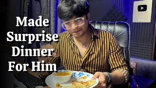 Made surprise dinner for him | Tanshi Vlogs | Daily Vlog 3