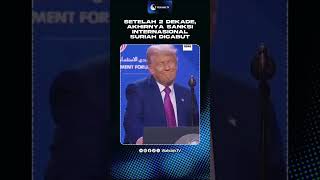 Sanksi Suriah Akhirnya Dicabut Donald Trump