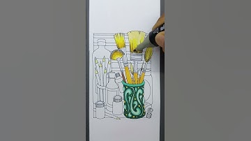 “You’ve Been Coloring Wrong with Paintbrushes?! 🎨”#shorts