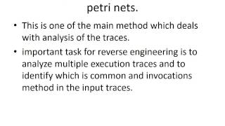 REVERSE ENGINEERING OF UML SEQUENCE DIAGRAM