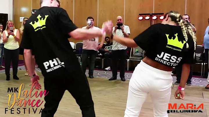 Bachata Urbana Jessica Guastella & Phil at MK Lati...
