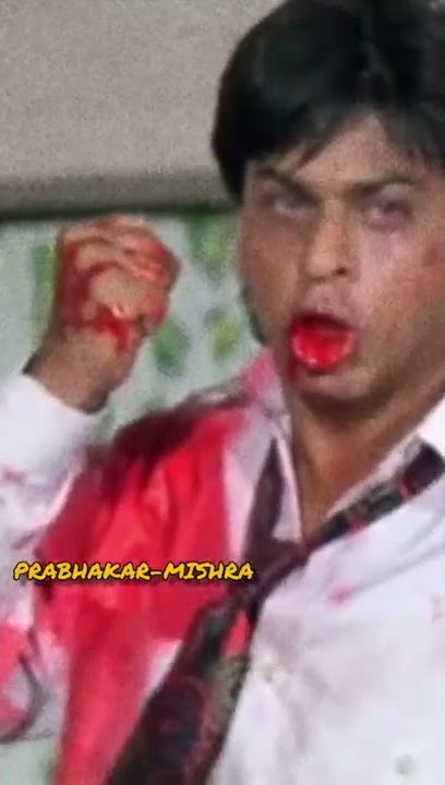 Ab Sailaab Aayega 😎🔥💪 #ShahRukhKhan #KingOFBollywood #KingKhan #SRKian #Baazigar #SRK #Kajol #Acting