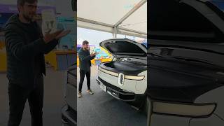 I Meanthis Rivian R1T Front Trunk Rivian Wondercircle Electric Vehicle