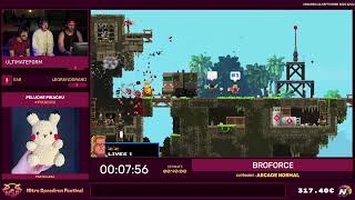 Speedrun Broforce in 34:14 NSF