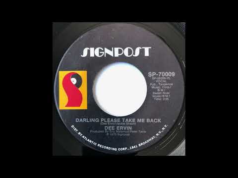 Big Dee Irwin — Dee Ervin - Darling Please Take Me Back