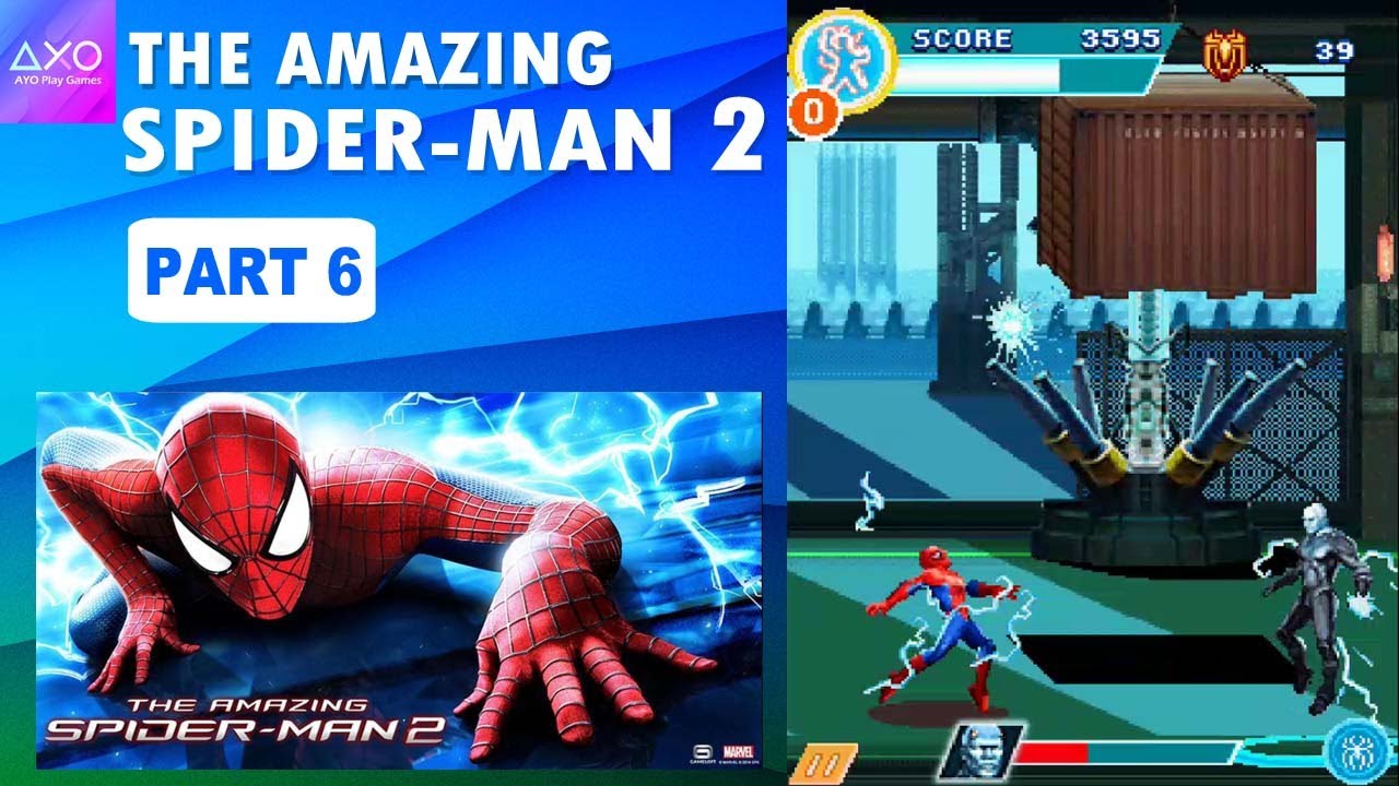 Download Amazing Spider Man 2 2D for Android. Spider man mobile. Gameloft  java game 