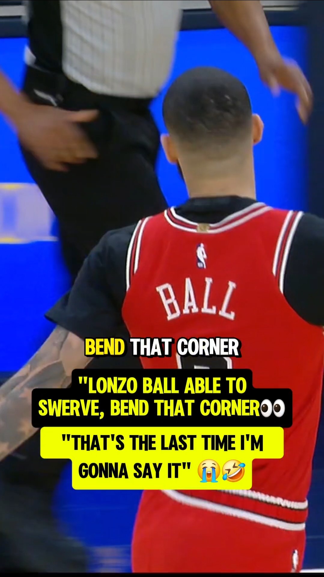 Bulls announcers can't help themselves?