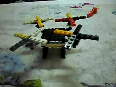 Как сделать простой лего квадрокоптер / How to make a simple LEGO ...