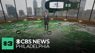 Stray showers Tuesday night in Philadelphia region