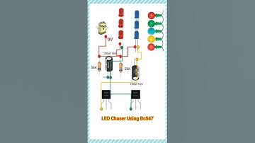 Mind-Blowing BC547 LED Circuit Innovations #shortsfeed #youtubeshorts #shortsvideo
