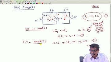 Nodal Analysis - I#ch19 #swayamprabha