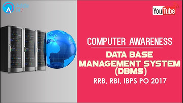 IBPS RRB PO | (DBMS) Data Base Management System | Computer | Online Coaching for SBI IBPS