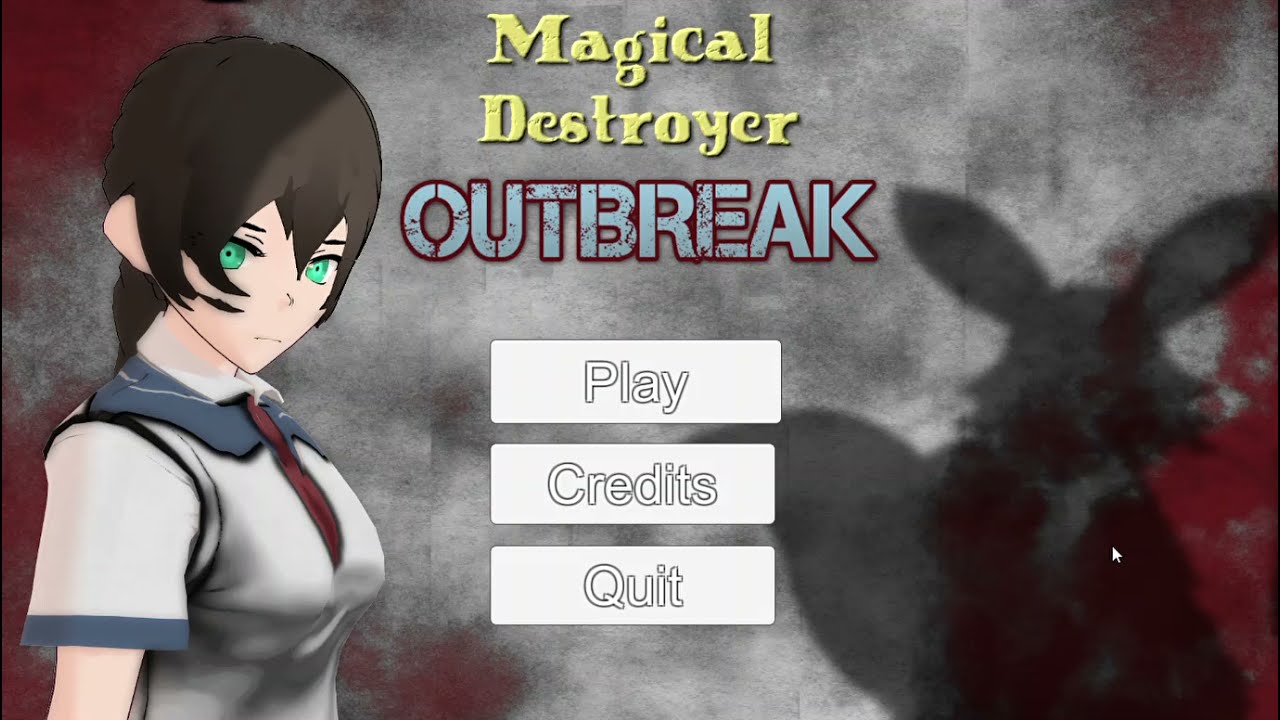 Magical Destroyer  Outbreak - gameplay Unity Anime Beat em up