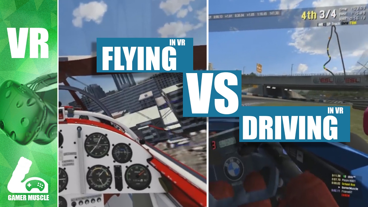 driving sims vs flight sims which is best in vr youtube