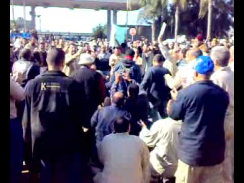 اعتصام عاملين حديد عز الدخيله الجزء الثانى 4