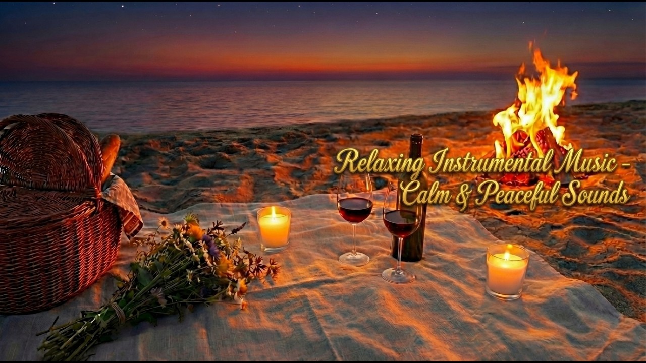 Relaxando com o Som do Mar e Música insturmentais Suaves