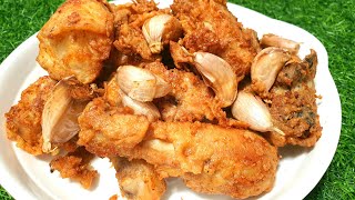 AYAM GORENG BAWANG PUTIH KHAS BATAM! Resep untuk pemula.