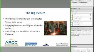 Simulated Workplace Webinar