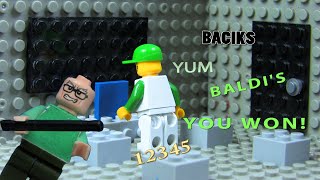 LEGO Анимация Baldi | LEGO Baldi’s Basics | Лего Школа 3 (Lego School)