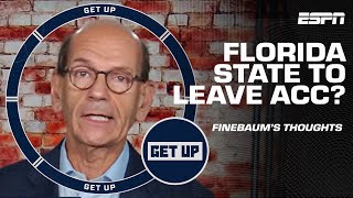 Florida State should LEAVE THE ACC TODAY 🗣️ - Paul Finebaum's take on the Seminoles' future | Get Up