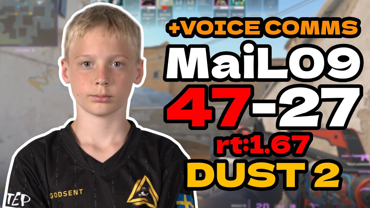 🔥MaiL09 (47-27) rt: 1.67 + ГОЛОСОВАЯ КОММУНИКАЦИЯ (dust2) | РЕЙТИНГ FACEIT ЕС | 20 августа 2025 г...