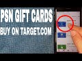 ✅  How To Buy Playstation PSN Gift Card On Target 