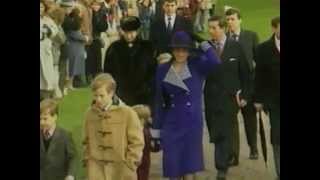 Princess Diana on Christmas Day 1989