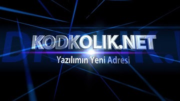 C++ Dersleri - Operatörler(Atama-Aritmetik Operatörleri)