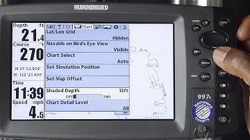 Navionics Humminbird Setting Safety Depths