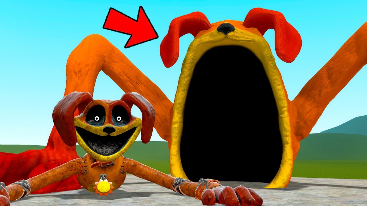WHAT IF DOGDAY BECOMES SEA EATER DOGDAY POPPY PLAYTIME In Garry's Mod!?