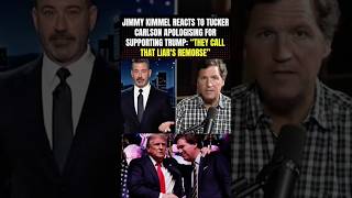 Jimmy Kimmel Reacts to Tucker Carlson Apologizing for Endorsing President Donald Trump