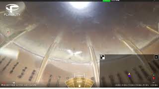 Chimney drone inspection - Power plant drone inspections with the Elios 3
