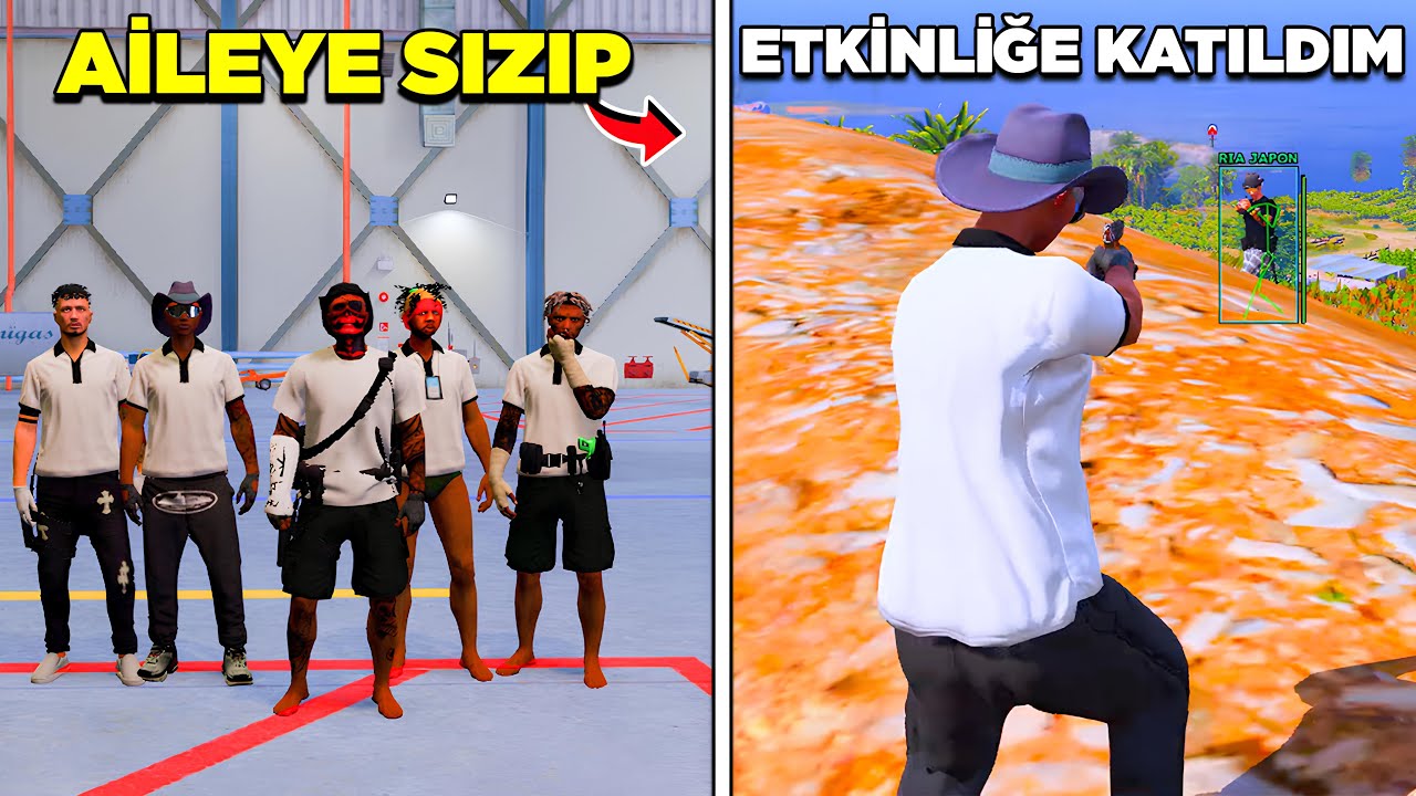 HİLE İLE SUNUCUNUN EN BÜYÜK AİLESİNE SIZIP ETKİNLİĞE KATILDIM!? (Fivem Hile Troll)