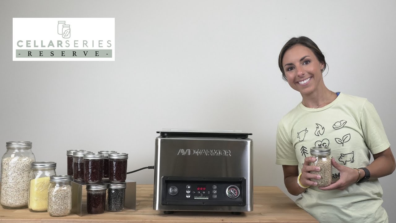 How to Vacuum Seal Mason Jars with the Avid Armor Cellar Series