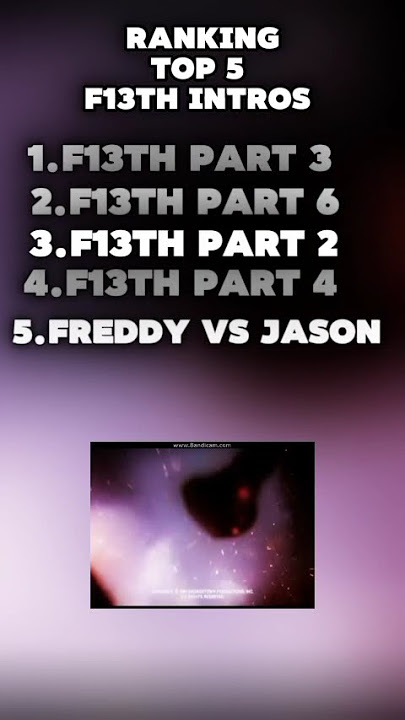 Top 5 best f13th intros