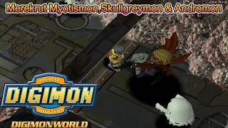 Digimon World 1 Merekrut Myotismon,Skullgreymon & Andromon