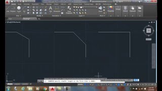 AutoCAD I  11-08 Chamfer Command   Setting the Chamfer Angle